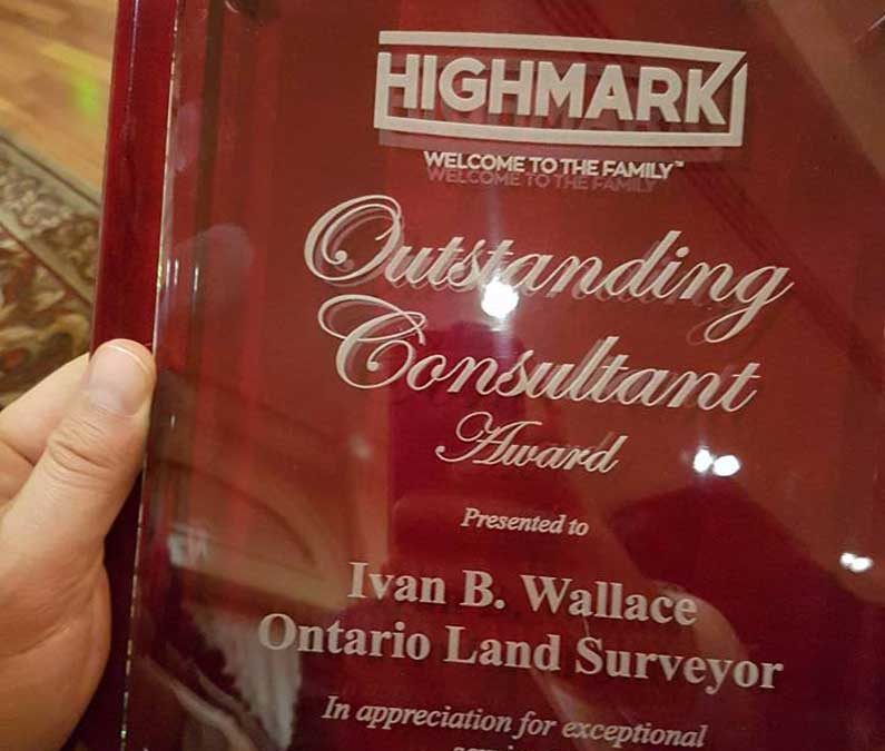 IBW Surveyors Named Outstanding Consultant for 2016!