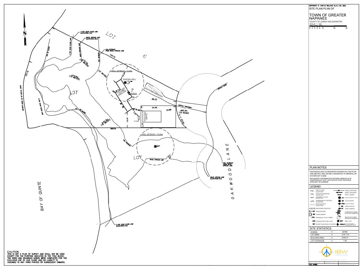 General Site Plan Example